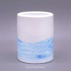 Cement Mini Pot Series 迷你 水泥 筒 / Pastel Blue 紛藍 /多用途器具 第1張的照片