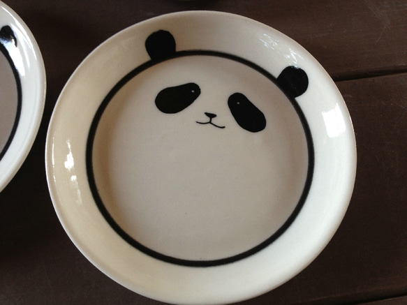 パンダ小皿(ノーマル) 1枚目の画像