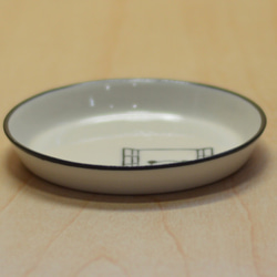 パンダ醬油皿(窓) 2枚目の画像