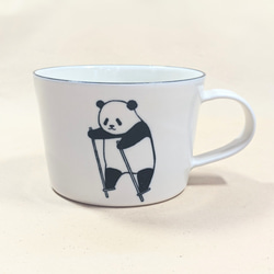 パンダスープカップ(竹馬) 1枚目の画像