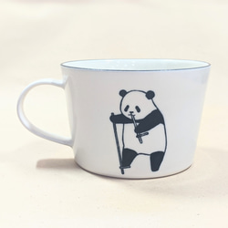 パンダスープカップ(竹馬) 2枚目の画像
