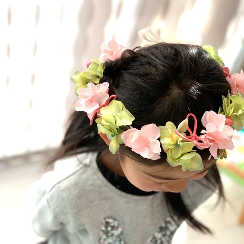 花かんむり（こどもサイズ） かんざし hanyu.N 通販 6940070｜Creema