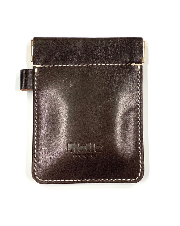 SPRING WALLET　<BLACK> 1枚目の画像