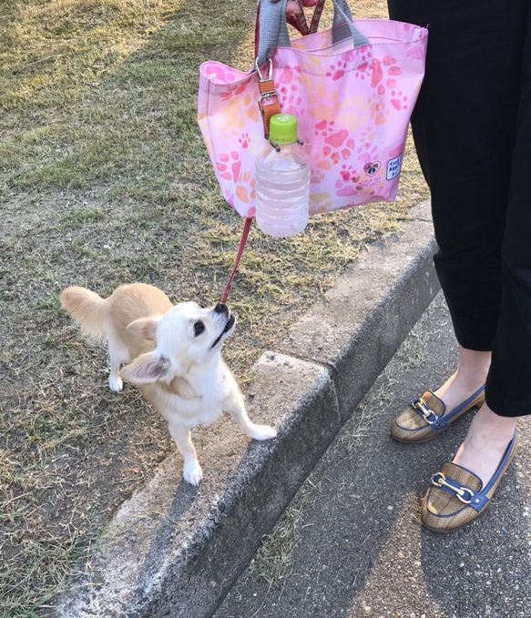 【＊イニシャル刻印OK！＊】本革レザー＊ペットボトルホルダー≪Natural≫ 3枚目の画像