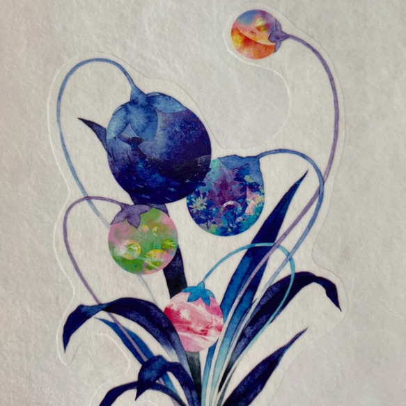 Sky.mojan ✦ 絢麗花卉／ Magnificent Plant   ✦ 日本和紙 10枚目の画像
