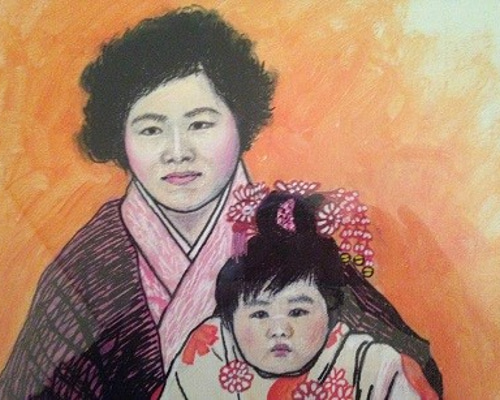 手描きの肖像画になります。 0_efa30fa7539fd507c83a378e8954