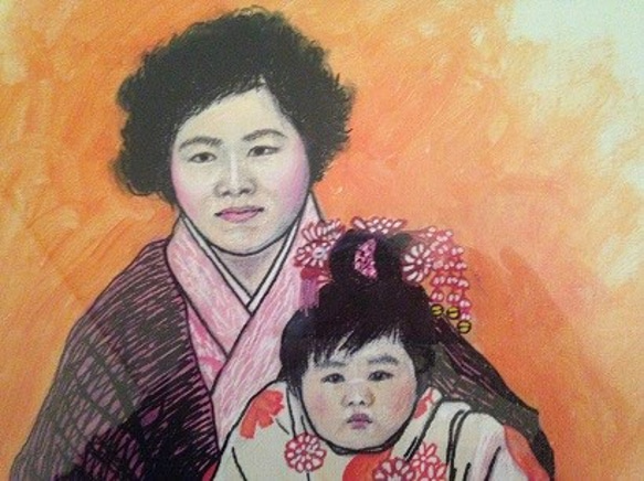 あなただけの作品をお作り致します！オリジナルアート 世界で1つ 絵画 芸術 世界に一つだけのオリジナル作品【肖像画ART】 写真・グラフィック