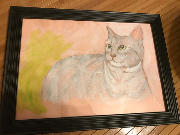 ペット用肖像画ART＊我が家の猫 1枚目の画像