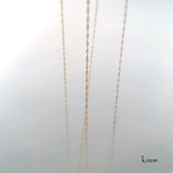 【K10】長さとカラーが選べる♡2way Screw&Stick Necklace 4枚目の画像