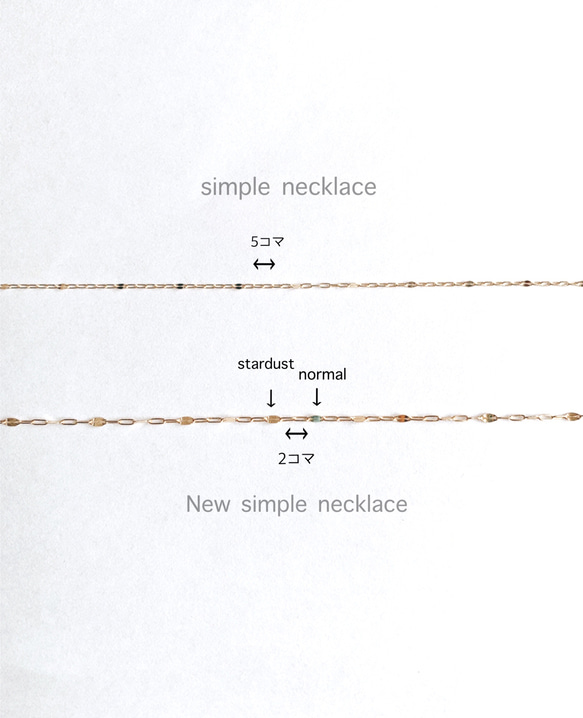 【ロードライトガーネット】1月誕生石✴︎2way K10YG New Simple  Necklace 7枚目の画像