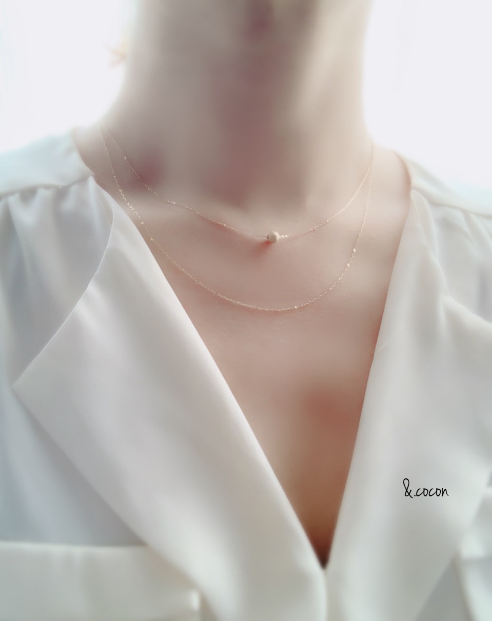 【K10YG】長さが選べる♡Glorychain Necklace .*stardust･:*