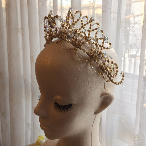 2連のプリンセスティアラ ヘッドドレス（アクセサリー） Tiara