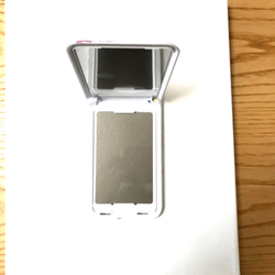 iphone 対応 ミラー付きスマホケース 2枚目の画像