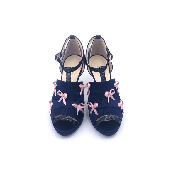 ＊SALE＊Tree shoes**ネイビー×ネイビー 6枚目の画像