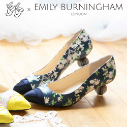 【Emily·Burningham×Chalkkeepers】Rose Pumps×Yoshino Wrap 第1張的照片