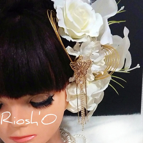 sexy＆°C-ute黒白金銀ピンク★花魁パール簪★結婚式 成人式 髪飾りセット Amazon.co.jp: ꫛꫀꪝ✧No.1758 豪華ド派手髪飾りセット 成人式