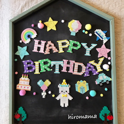 お誕生日ガーランドオーダー受付中です。 1枚目の画像