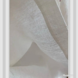 ［受注製作］リネン7分袖 プルオーバー 4枚目の画像