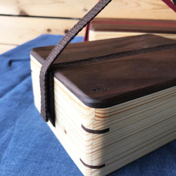 烏魚子-杉木食盒(咖啡色提袋) 第2張的照片
