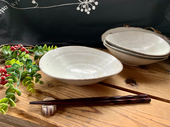 荒土粉引中鉢 1枚目の画像