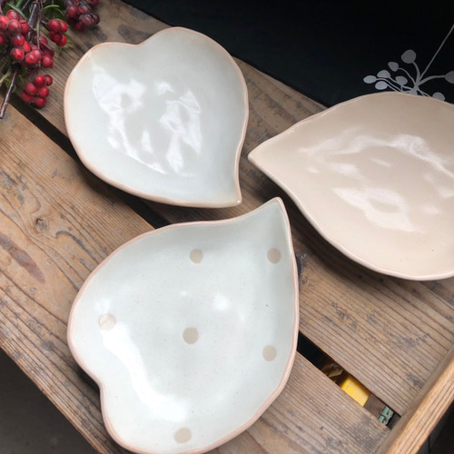 ナチュラルハートのお皿 中皿 RYUSEN 通販 6420371｜Creema(クリーマ)