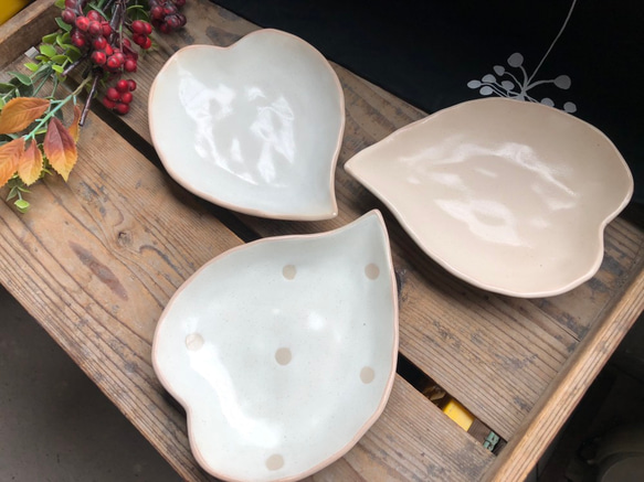 ナチュラルハートのお皿 中皿 RYUSEN 通販 6420371｜Creema(クリーマ)