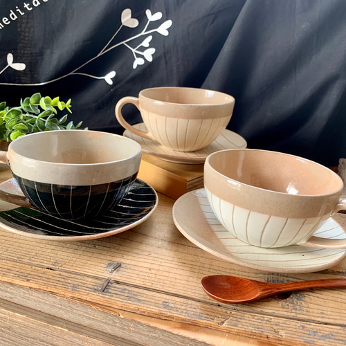 ナチュラル十草スープカップ&ソーサー お椀・ボウル・鉢 RYUSEN 通販