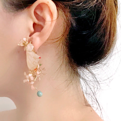索妮．奈普司［元素精靈］ 手工耳環/Earrings/Resin/樹脂耳環 第10張的照片