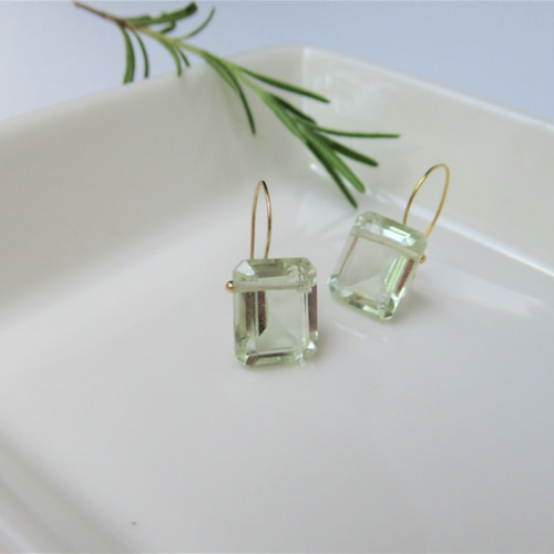 cui-cui｜K18 エメラルドフックピアス | Rakuten Fashion(楽天