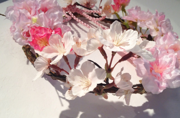桜リースⅡ 3枚目の画像