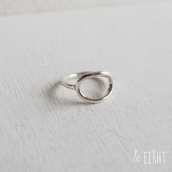 【再販】- Silver - Oval Ring 2枚目の画像