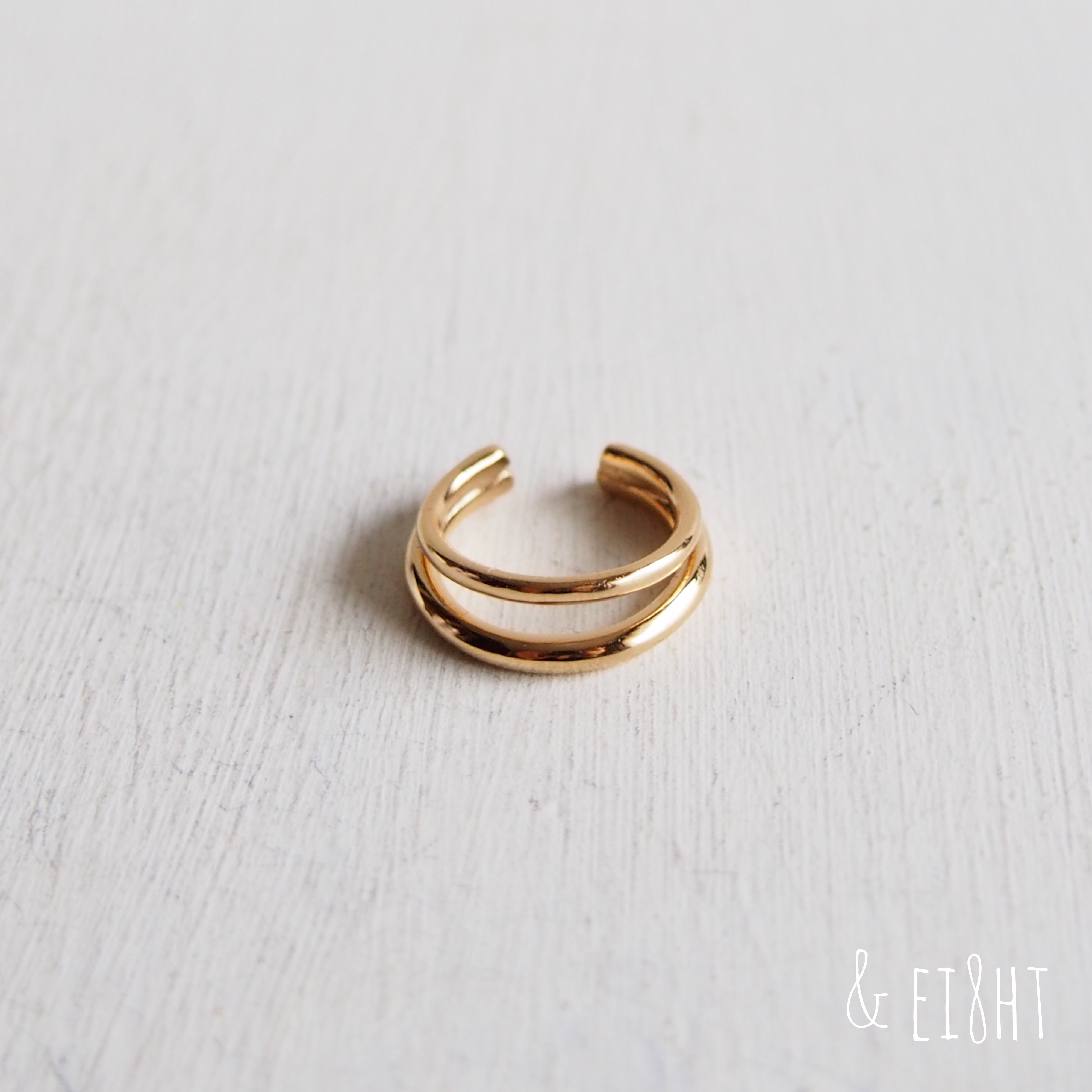 【再販】- GOLD -  W  Ear Cuff