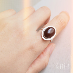 【受注制作】Silver Ring w／Black Onyx 5枚目の画像