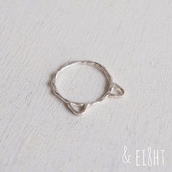 【受注制作】- Silver - Kitty Ring 3枚目の画像