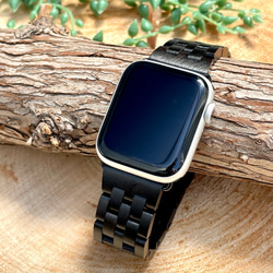 [木錶帶]EINBAND Apple Watch 木錶帶 22mm [烏木] 第3張的照片