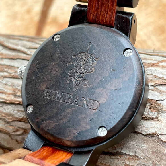 EINBAND Schatz烏木木錶盤木質手錶32毫米 第3張的照片