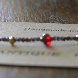 ❮再販×6❯ アンティークNo.19★フランス製アンティークビーズ ブレスレット 8枚目の画像