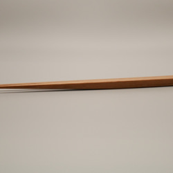 【アウトレット】ウォールナット２膳　箸先が浮いた２５ｃｍ、２４ｃｍの木のペア箸 3枚目の画像