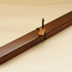 竹箸付きおはしケース　錫粉蒔き箸 2枚目の画像