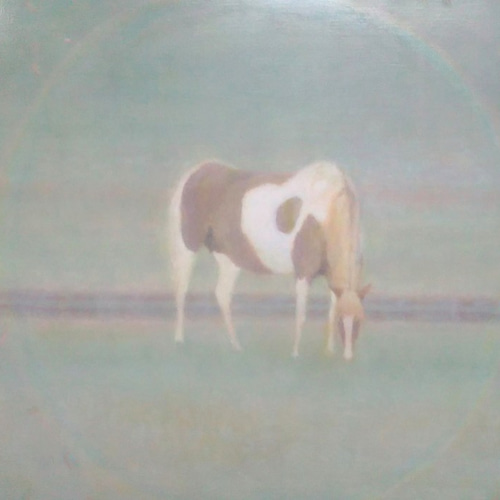 絵画 馬 額装油絵 絵画 動物 馬の絵 インテリアアート額付き 水彩画・油絵調
