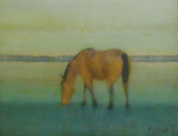 絵画　油絵　福島の秋 1ffa7164b64cebef783651e542b35e