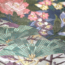 西陣織　正絹　反物　ハギレ 3枚目の画像