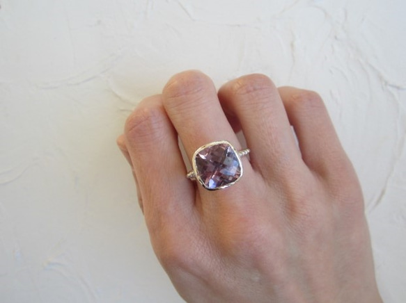 紫水晶戒指（silver925）（預售合同） 第5張的照片