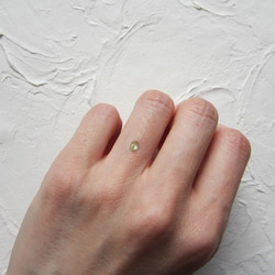 再次上架：薄荷綠石榴石戒指（K10） 第3張的照片