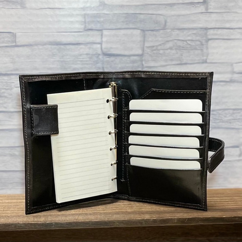 B7サイズ☆ブライドルレザーのシステム手帳 87 ブックカバー ももこ