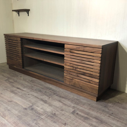 TV台【ウォールナット】受注生産 テレビ台・テレビボード wood one