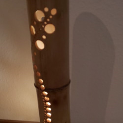 竹のランプシェード波２ 3枚目の画像