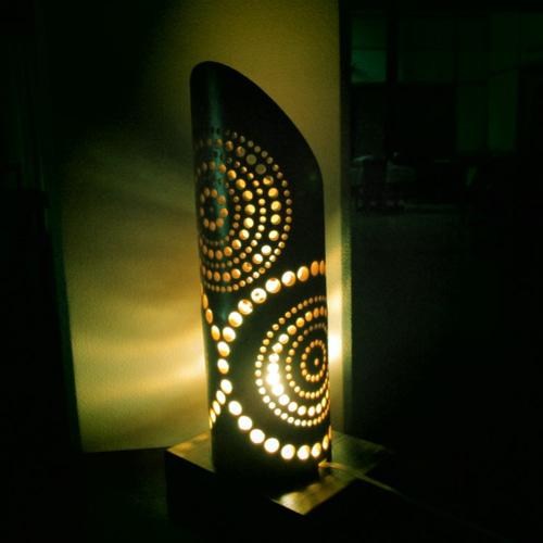 竹灯篭竹アート灯花火1 スタンドライト・テーブルランプ 灯家 通販