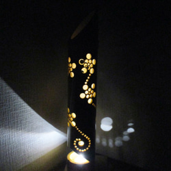 竹のランプシェード花びら 1枚目の画像