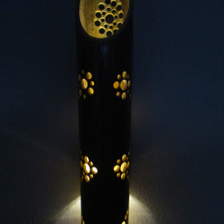 竹のランプシェード花びら 3枚目の画像